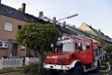 Feuer 2 Vollbrand Reihenhaus Roggendorf Berrischstr P028